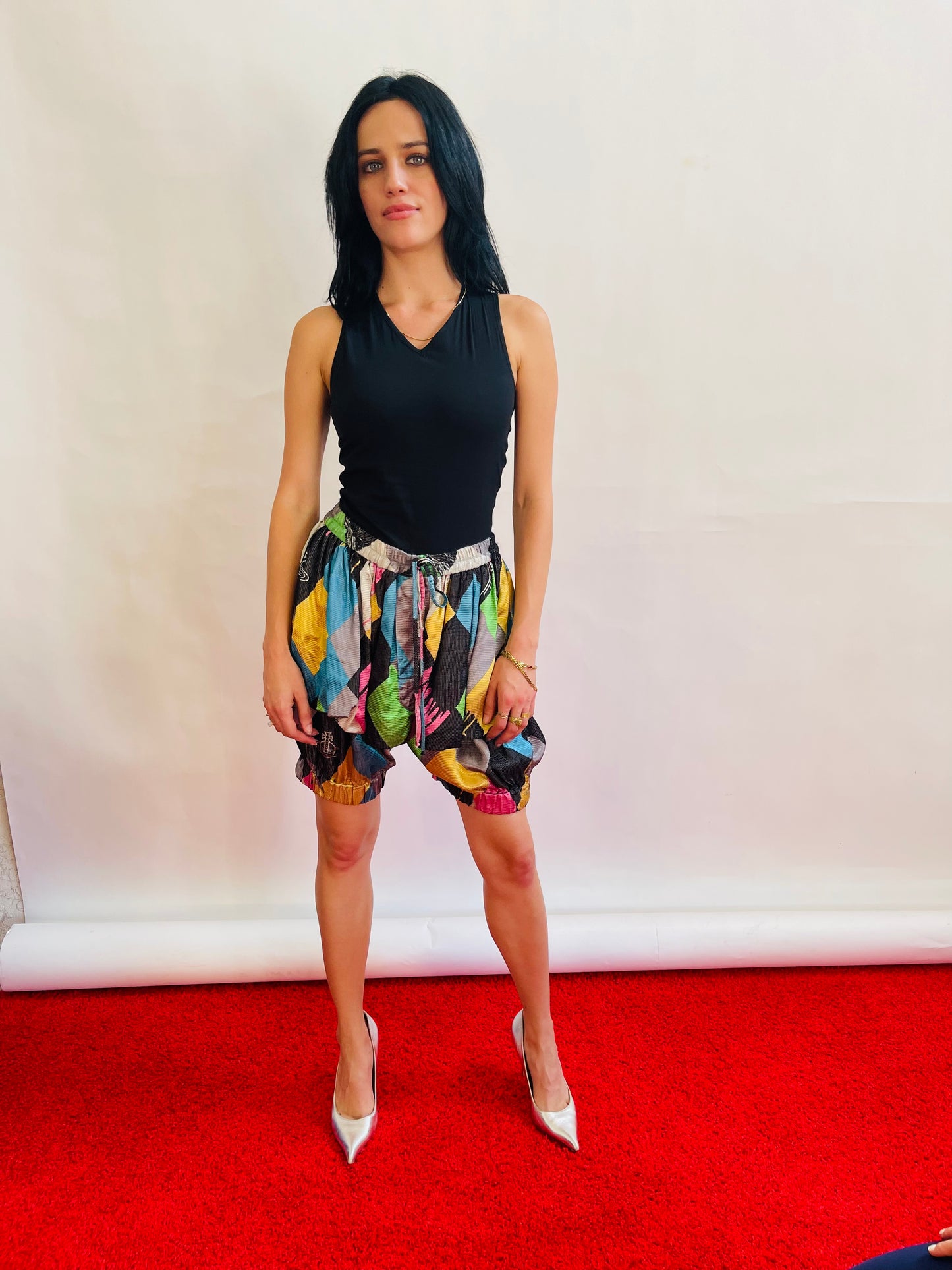 Jean Paul Gaultier Body-Suit 100% black stretch Cotton VINTAGE 1990's NWT- 2 size available IT40/IT44