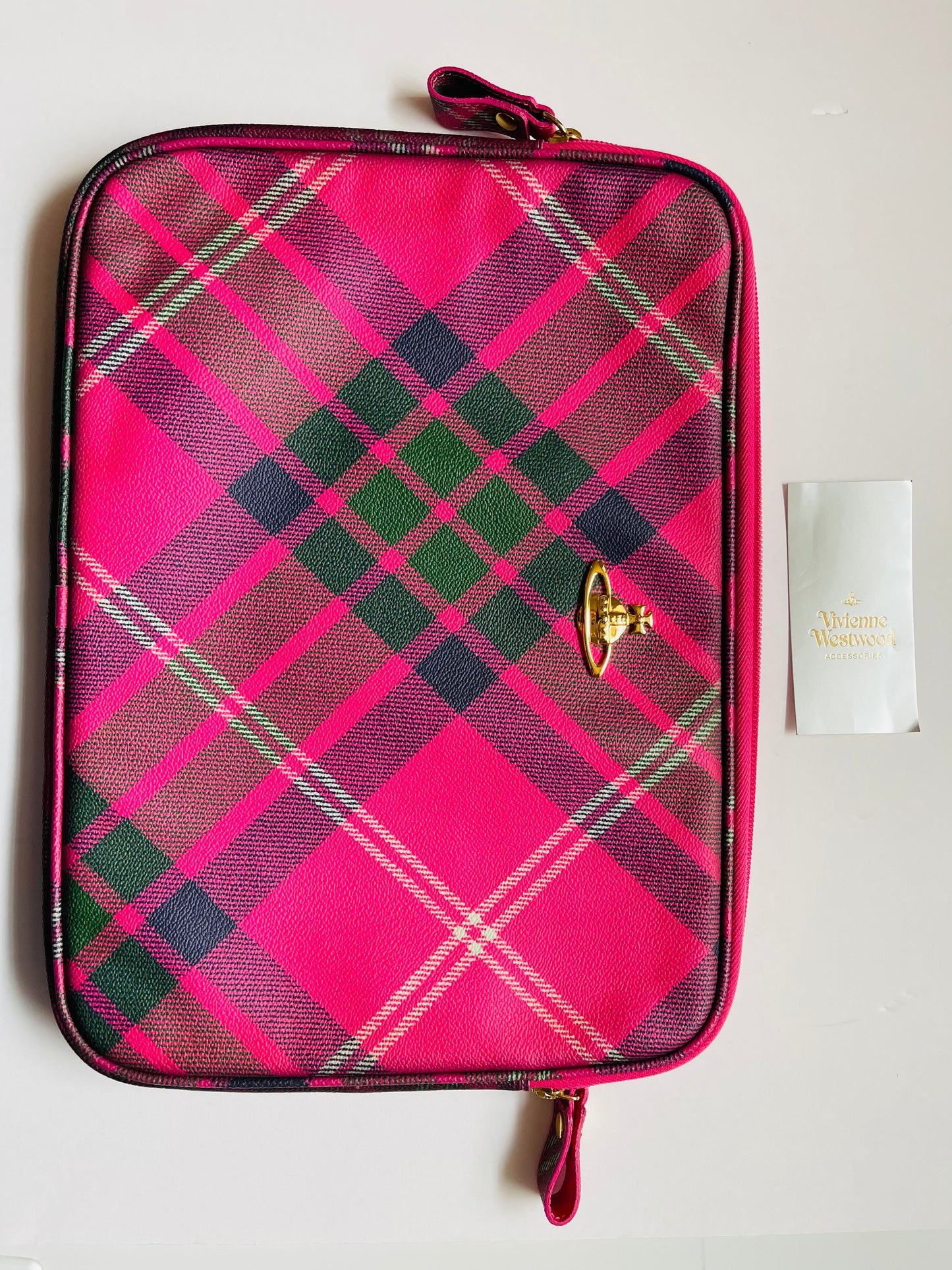 Vivienne Westwood Laptop Case Apple DERBY - MC SCOTTY Vintage 2010 zippered