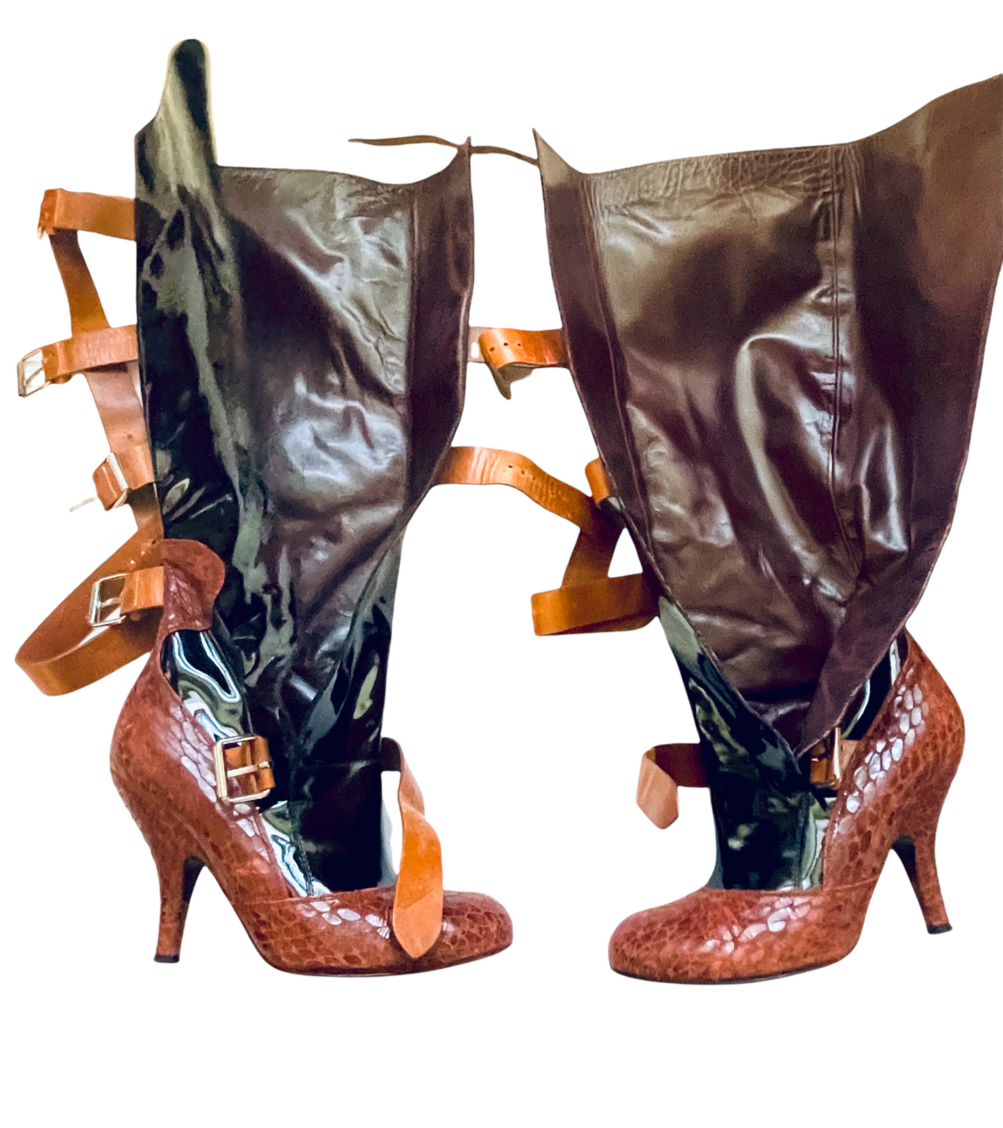 Vivienne Westwood VINTAGE PIRATE Boots Heels IT37
