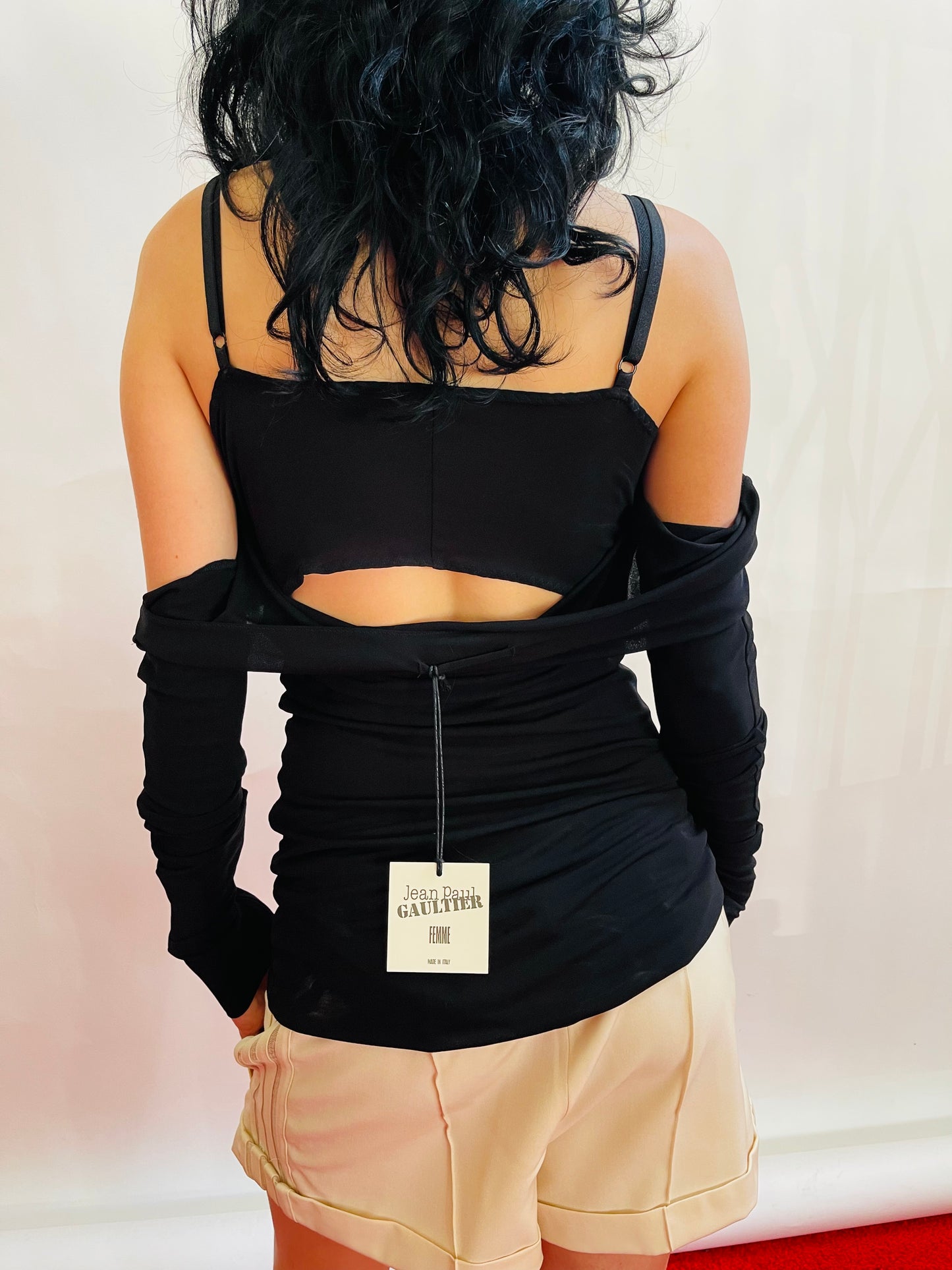 Jean Paul Gaultier Iconic Blouse with Iconic Cone Bra  VINTAGE 1990's NWT