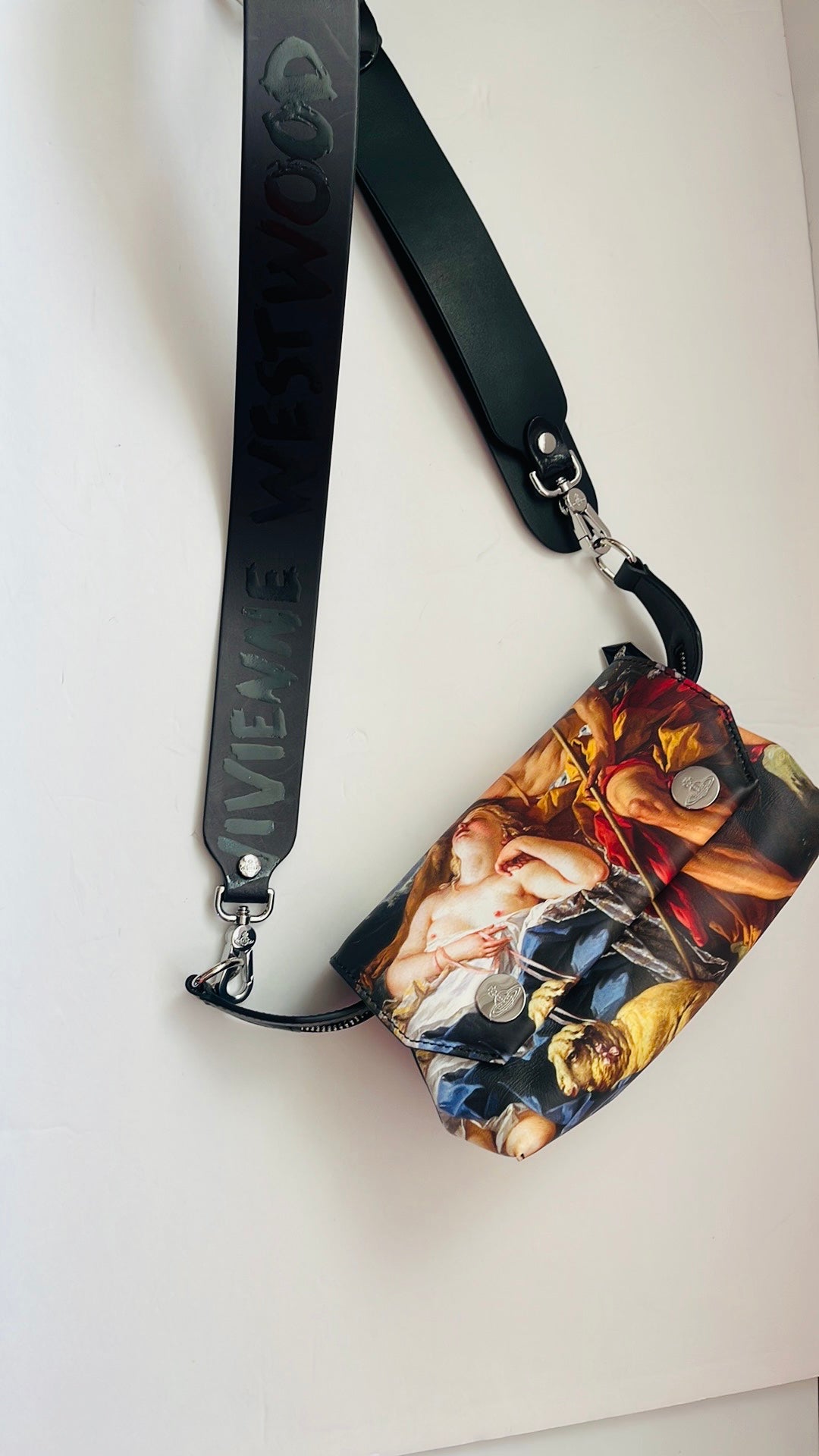 Vivienne Westwood Crossbody Bag BOUCHER/Daphnis & Chloe print NWT
