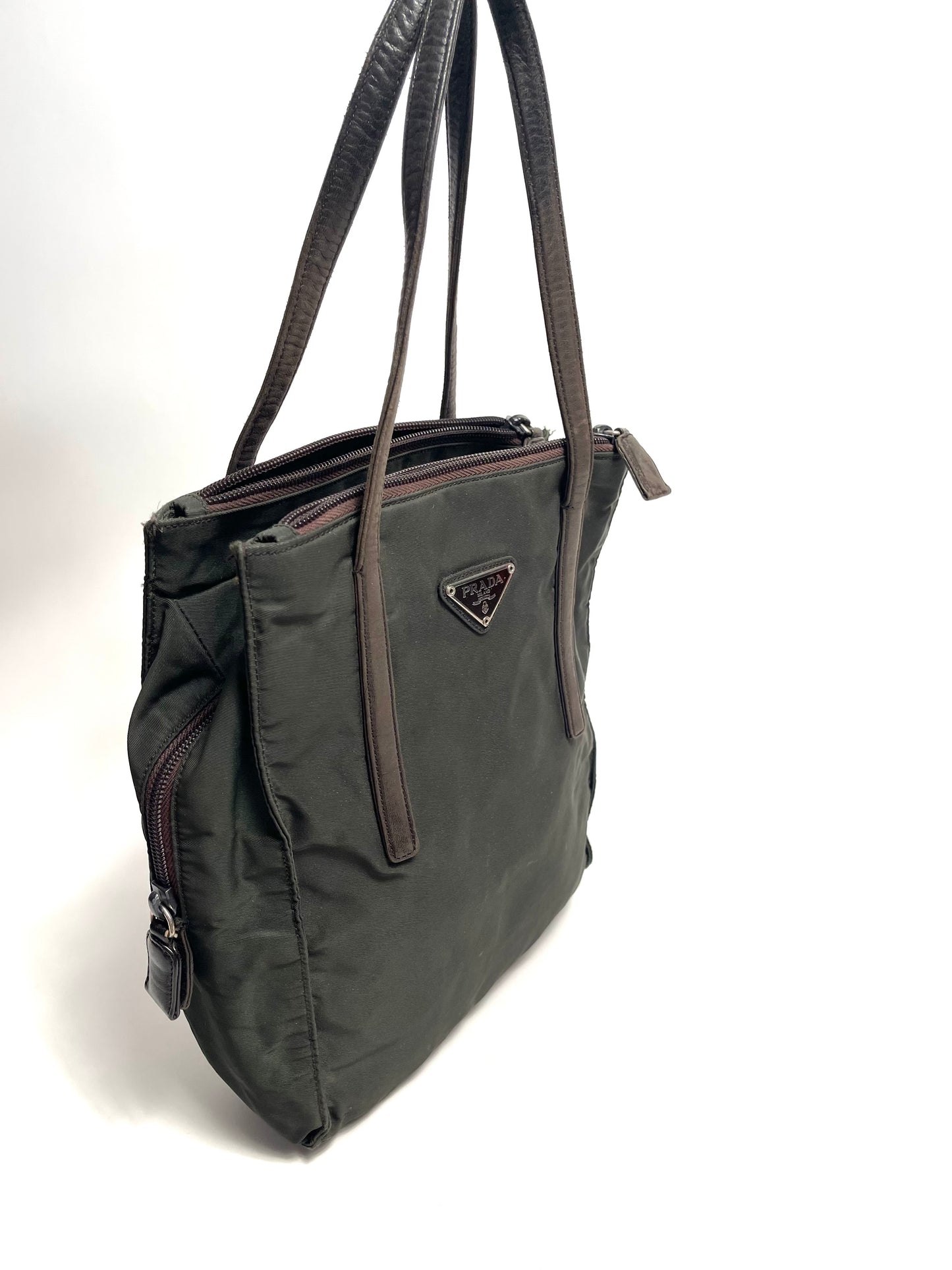 Prada Small double Tote VINTAGE 1990's