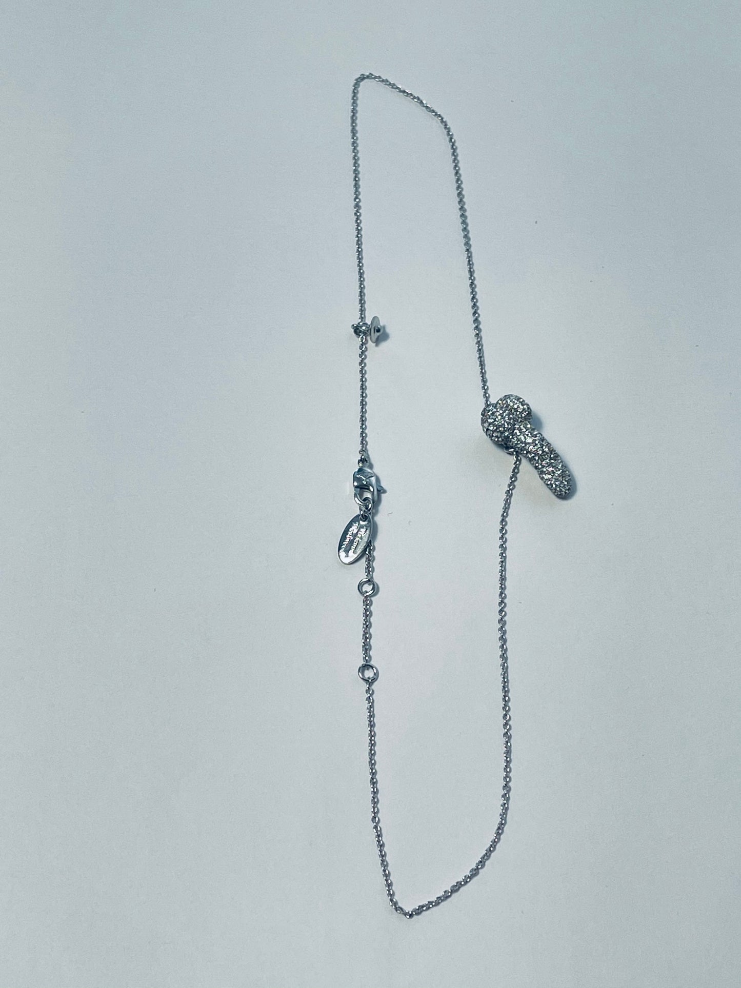 Vivienne Westwood Penis Rare Diamante Pave necklace Swarovski Crystals