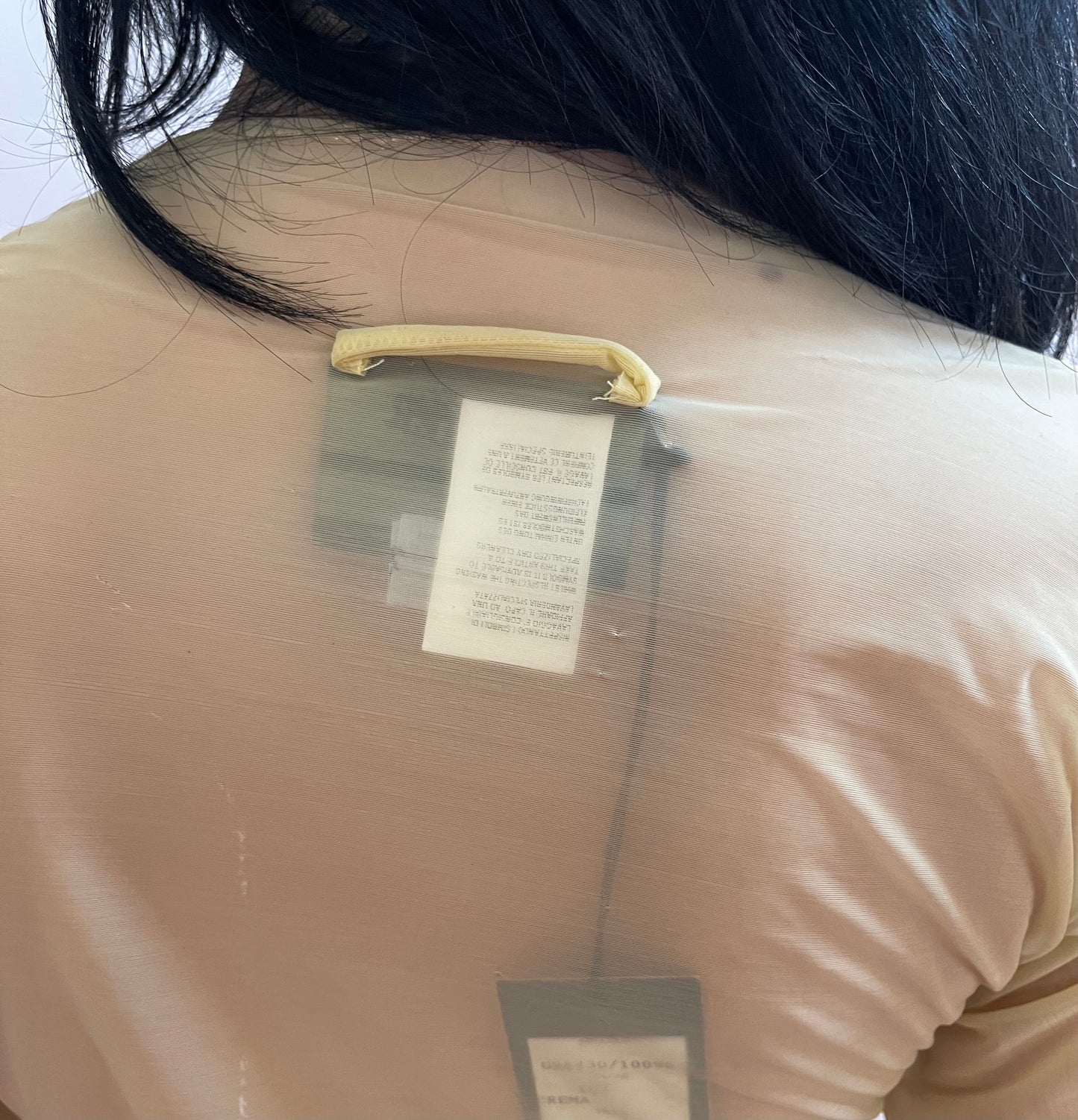 Jean Paul Gaultier Y2K Cross Wrap sheer Crop top VINTAGE