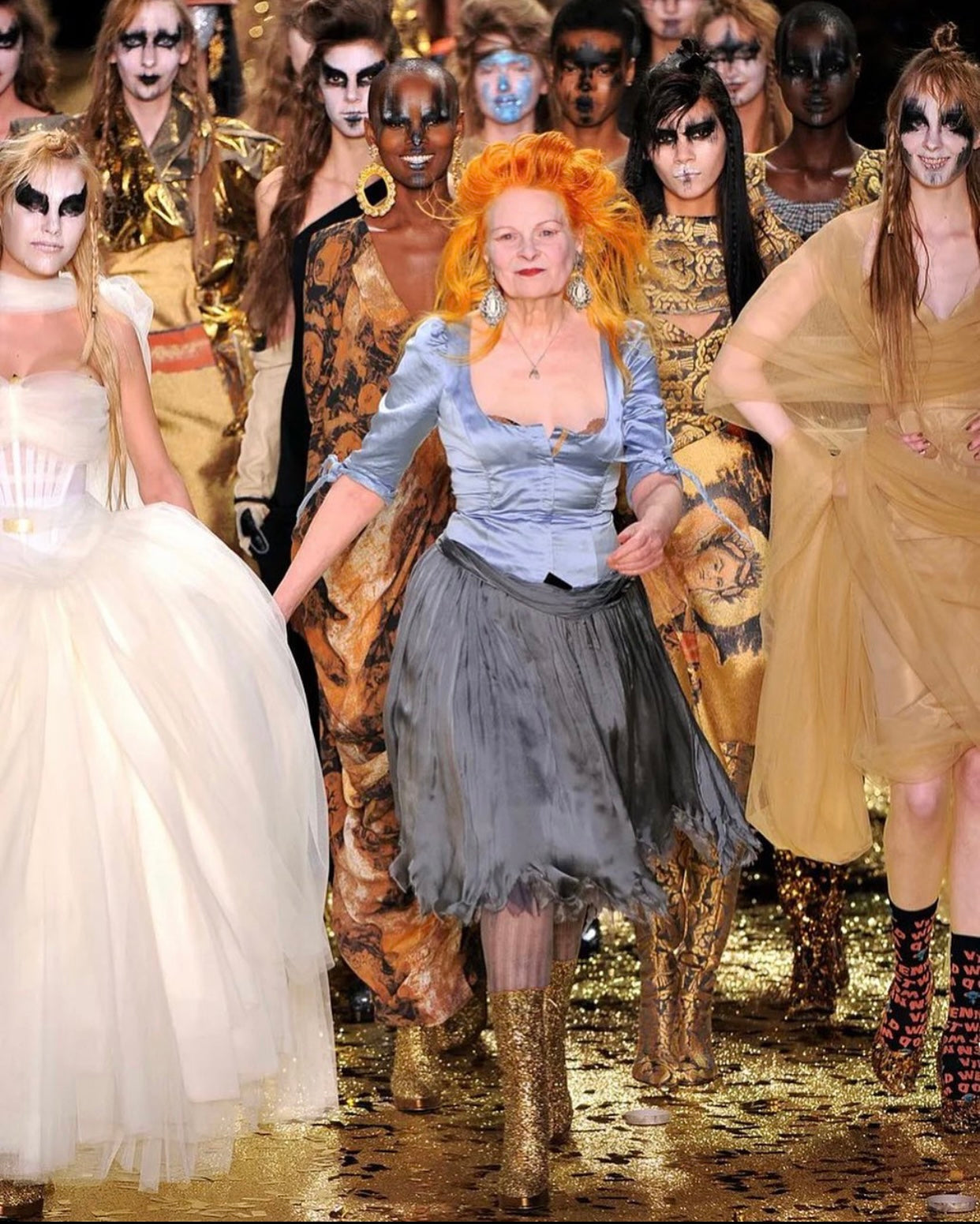Vivienne Westwood Gala Dress Gold Label AW2011