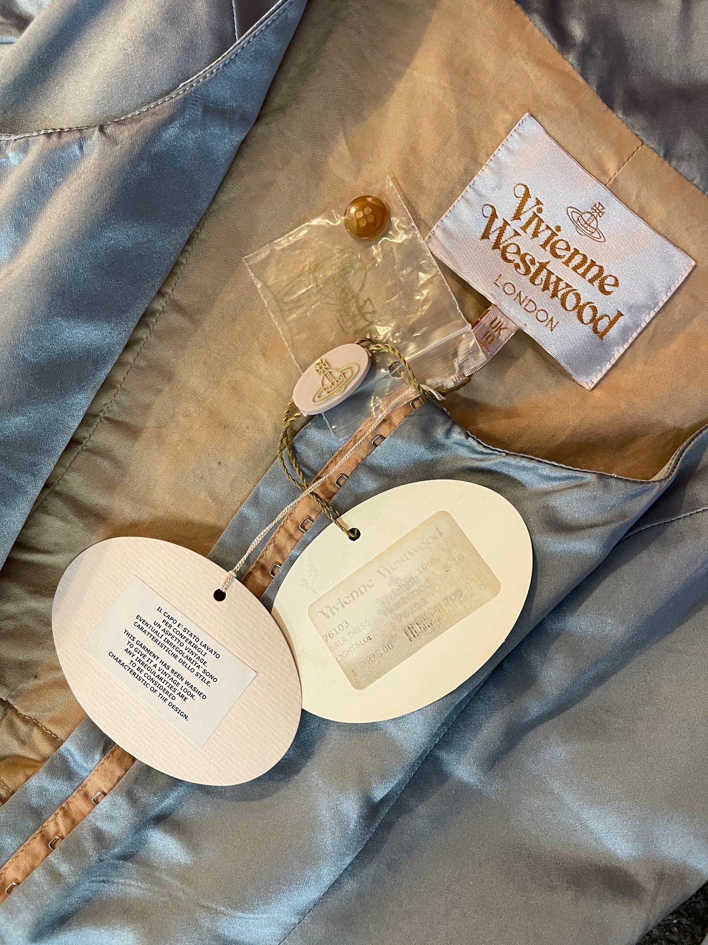 Vivienne Westwood Gala Dress Gold Label AW2011