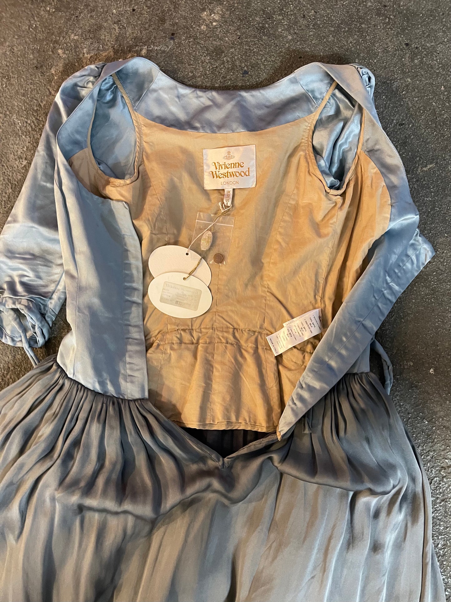 Vivienne Westwood Gala Dress Gold Label AW2011