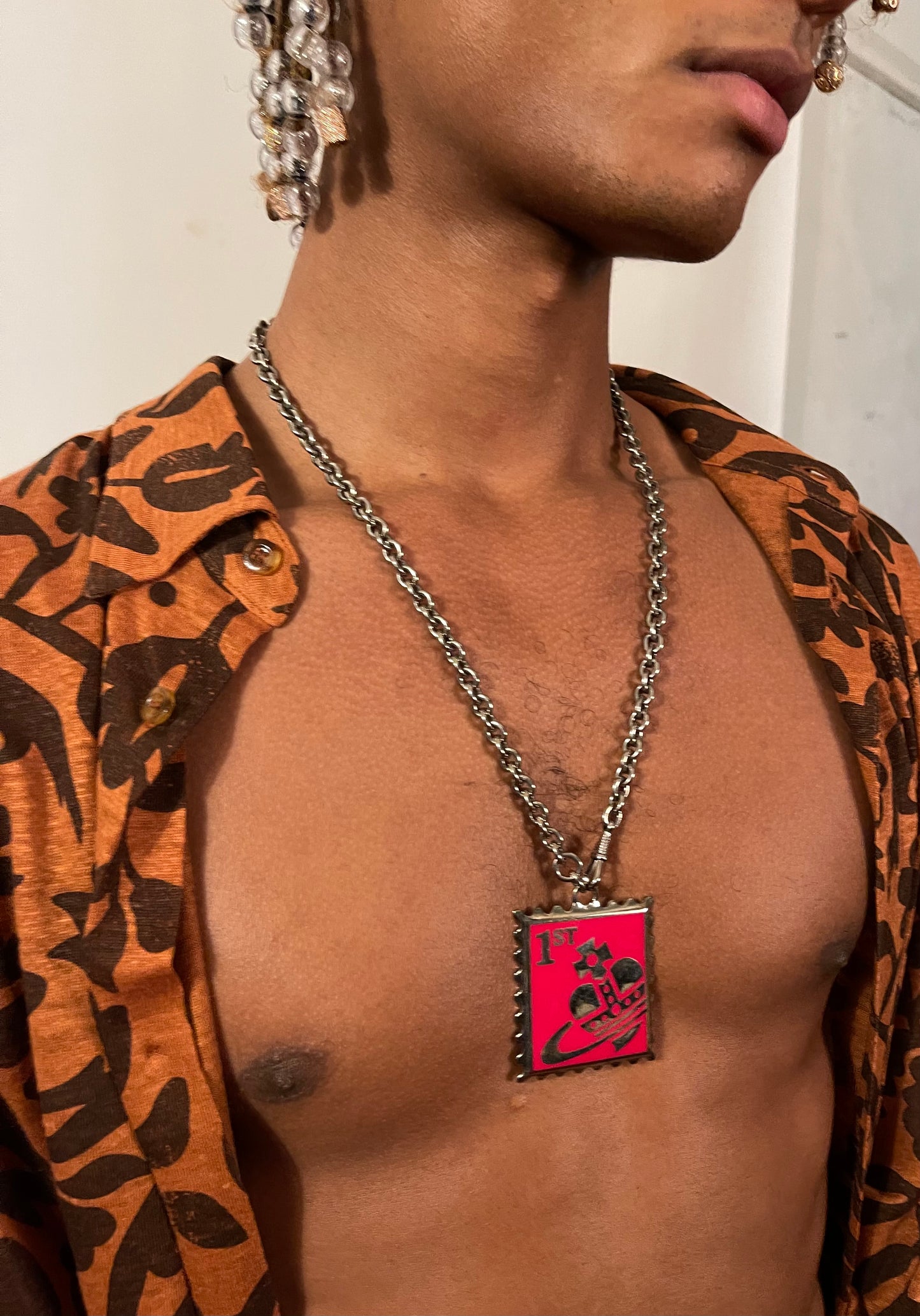 Vivienne Westwood Stamp Necklace Vintage
