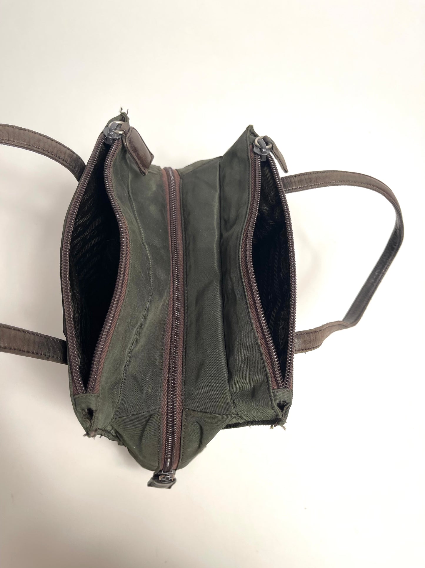 Prada Small double Tote VINTAGE 1990's
