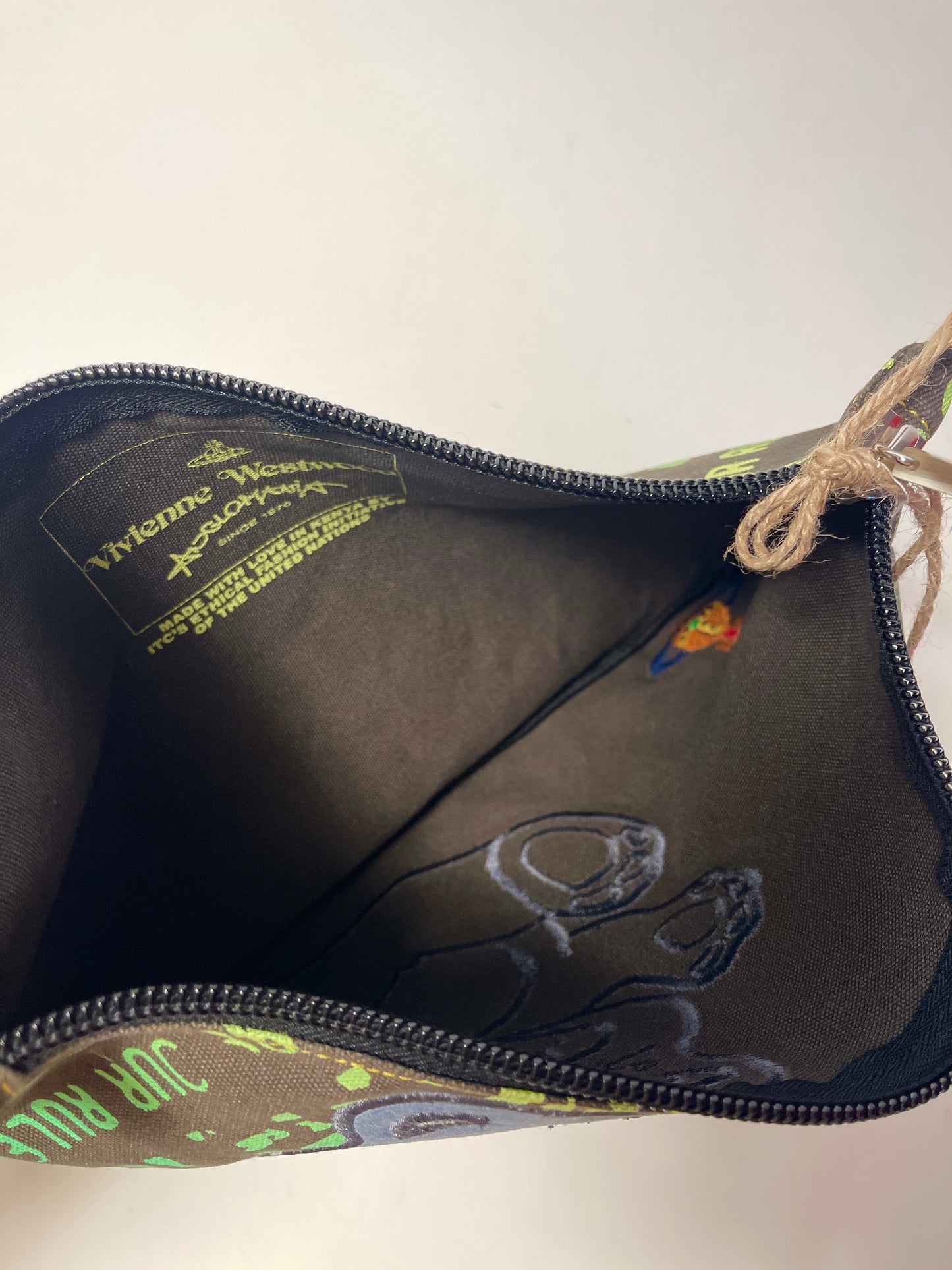 Vivienne Westwood Teddy Bear pouch