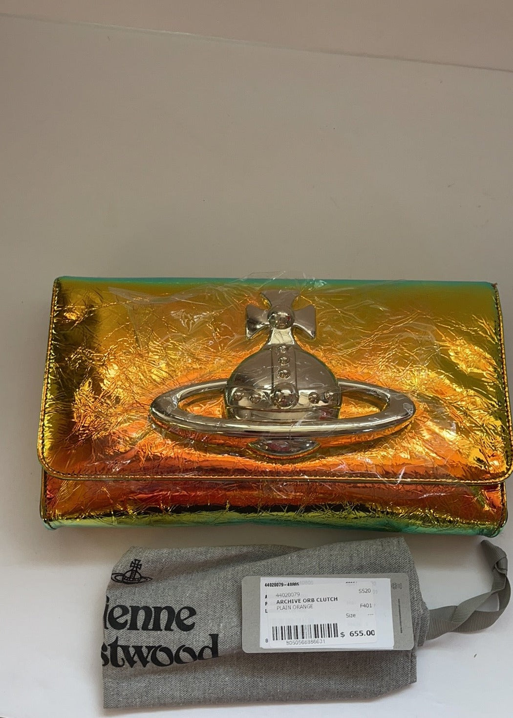 Vivienne Westwood ARCHIVE ORB Clutch NWT