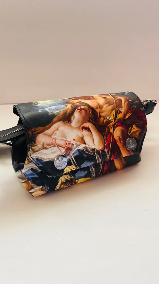 Vivienne Westwood Crossbody Bag BOUCHER/Daphnis & Chloe print NWT