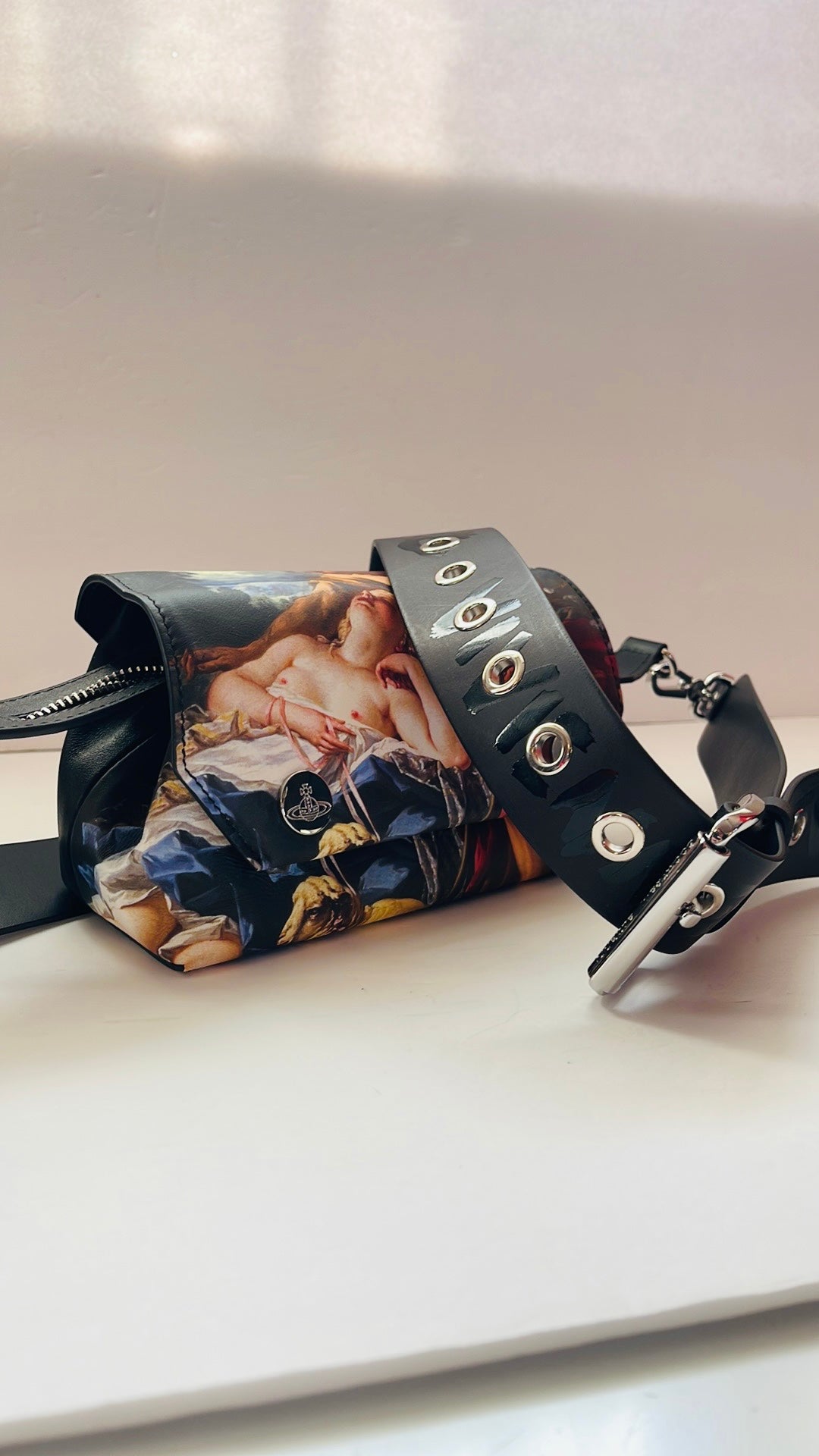Vivienne Westwood Crossbody Bag BOUCHER/Daphnis & Chloe print NWT