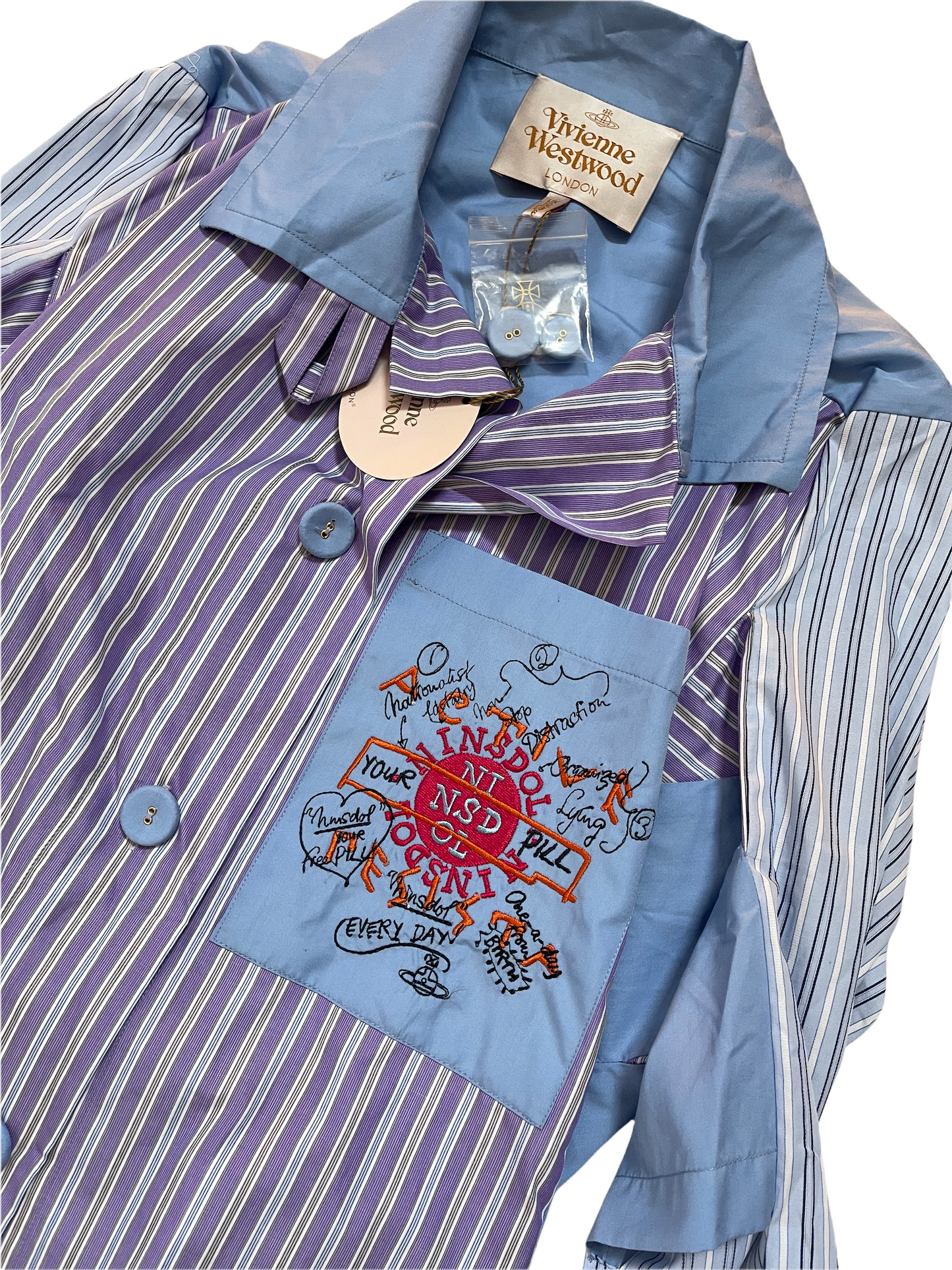Vivienne Westwood Gage Shirt Gold label NWT