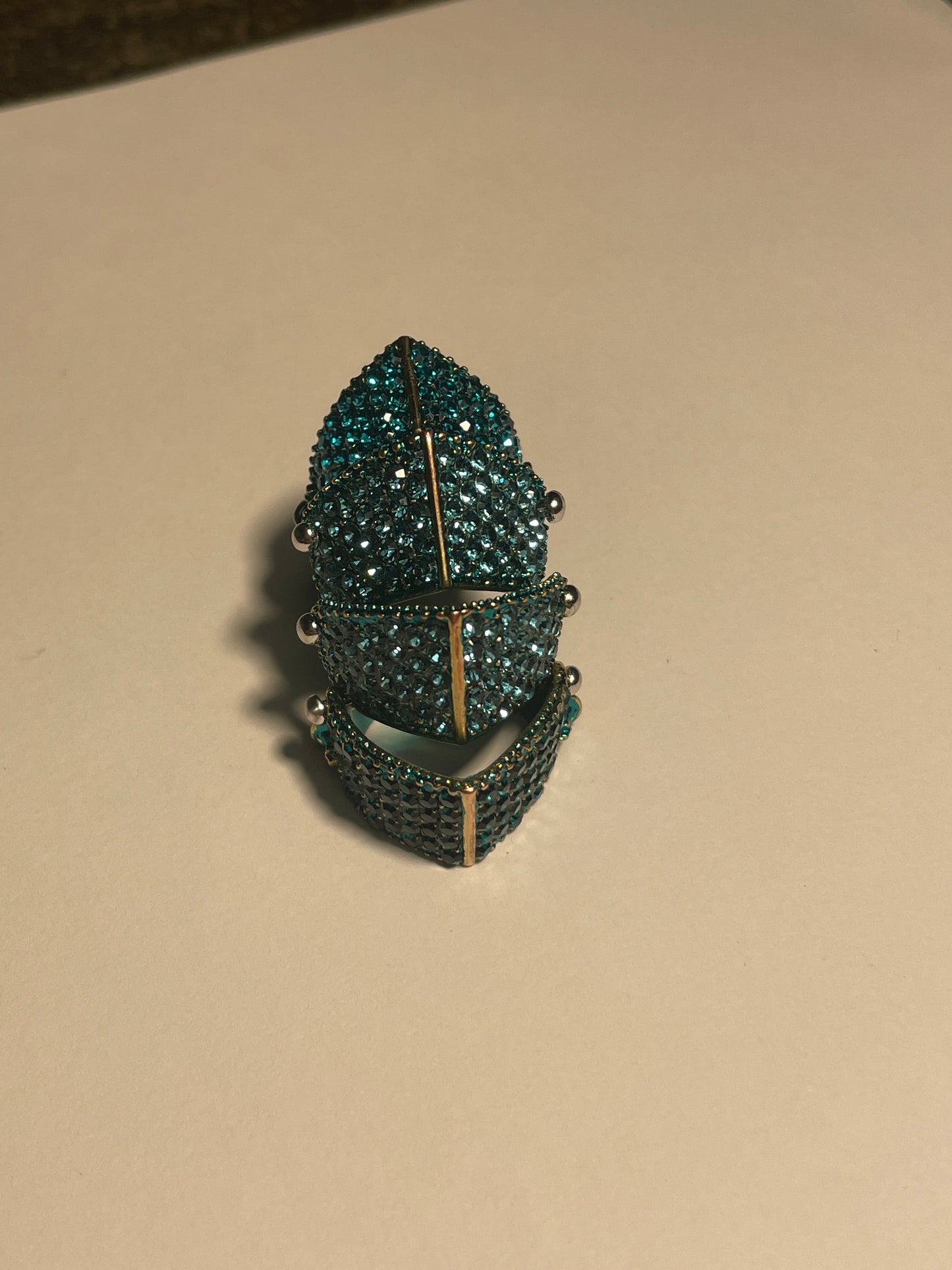 Vivienne Westwood Green Armor Ring