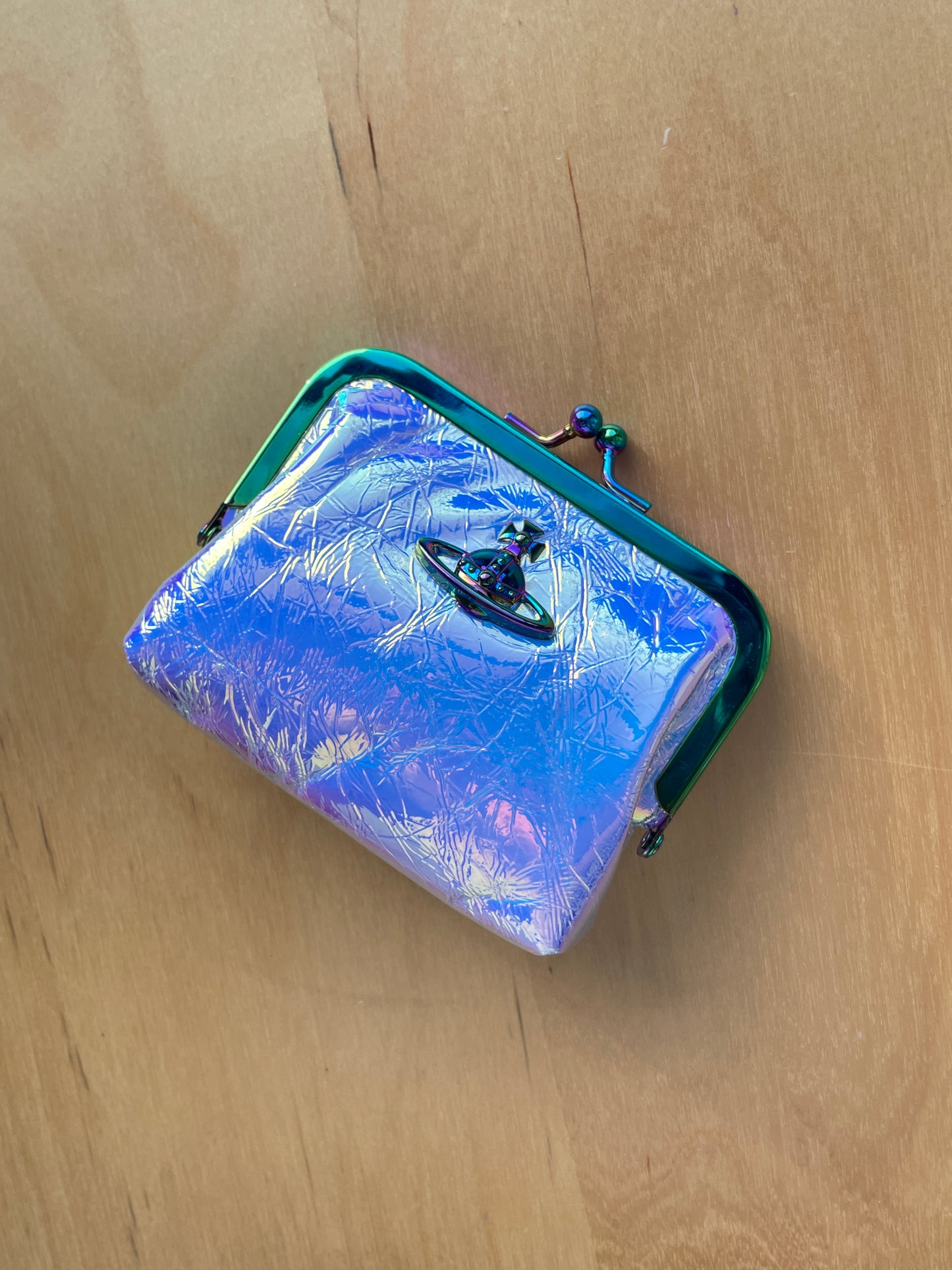 Vivienne Westwood Laminated Leather Coin Purse