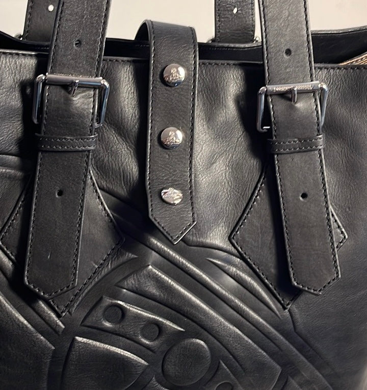 Vivienne Westwood AW15 RARE VINTAGE CHARLIE TARTAN HUGE TOTE UNISEX