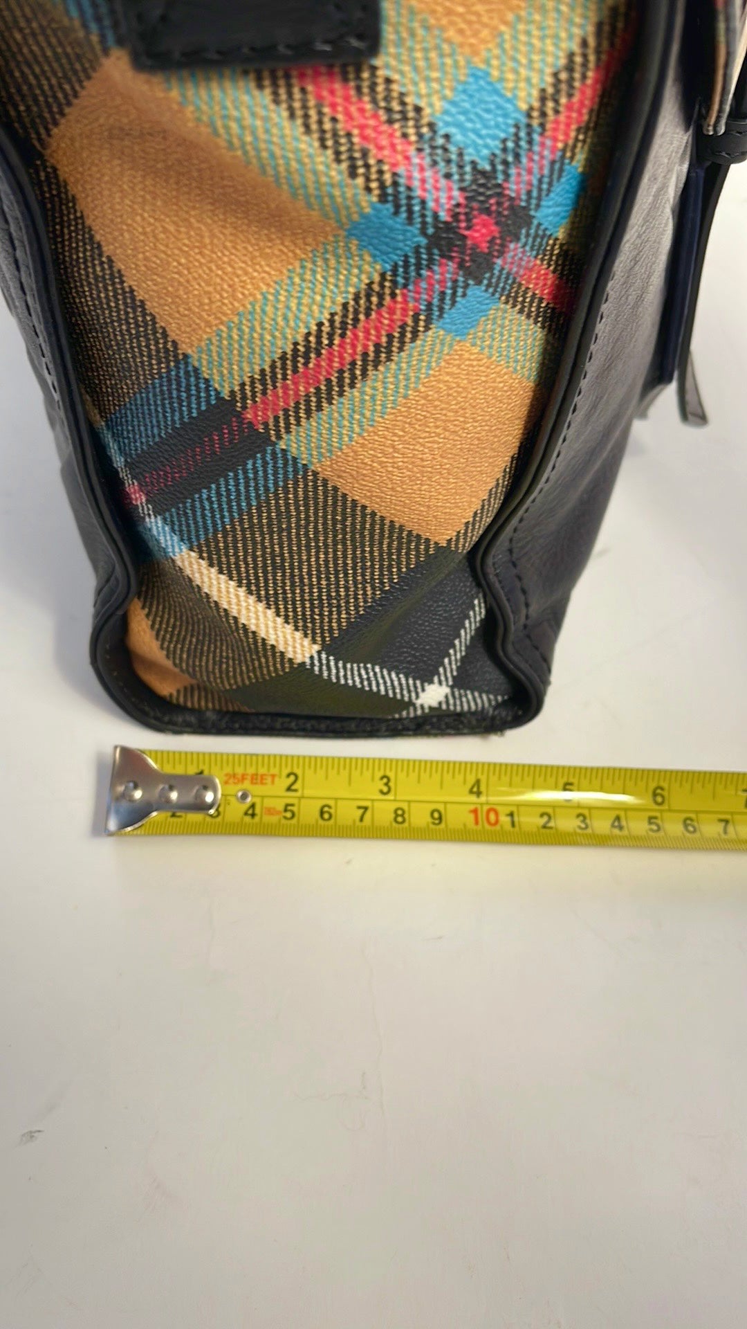 Vivienne Westwood RARE VINTAGE CHARLIE TARTAN LAPTOP CROSS BODY NWT